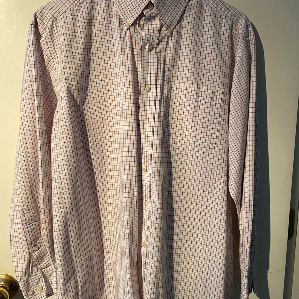 Tommy Hilfiger Men's Classic Button Down Shirt Size -Neck 16 32-33 Large